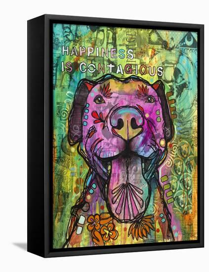 Happiness is Contagious-Dean Russo- Exclusive-Framed Premier Image Canvas