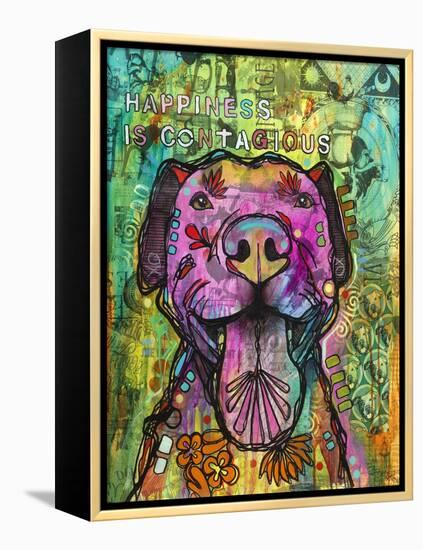 Happiness is Contagious-Dean Russo- Exclusive-Framed Premier Image Canvas