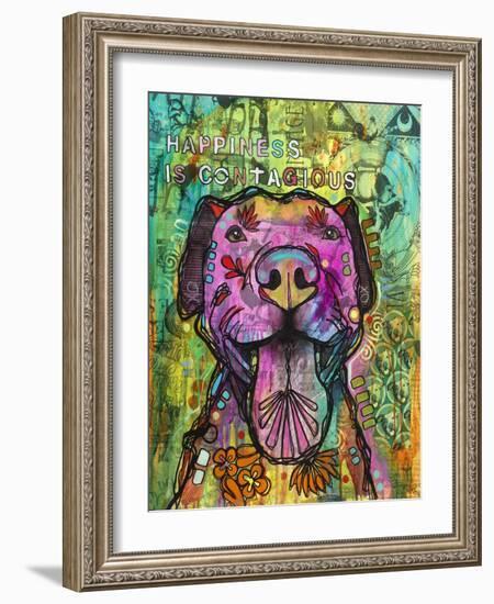 Happiness is Contagious-Dean Russo- Exclusive-Framed Giclee Print