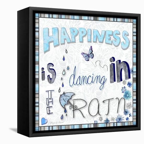 Happiness Is Dancing in the Rain-Megan Aroon Duncanson-Framed Premier Image Canvas