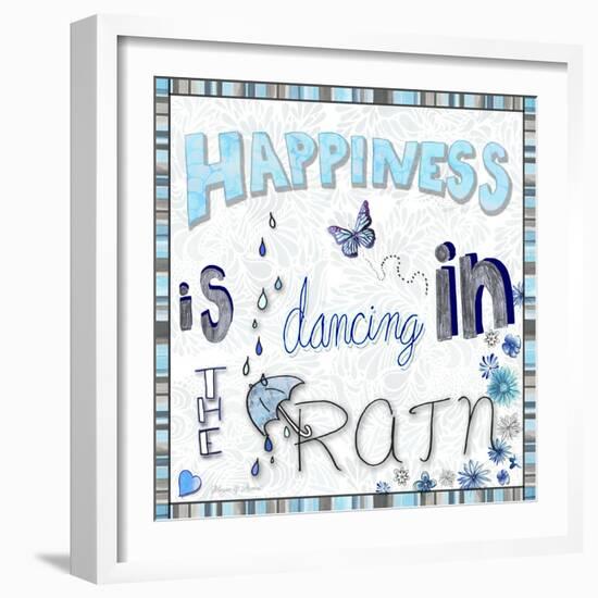 Happiness Is Dancing in the Rain-Megan Aroon Duncanson-Framed Giclee Print