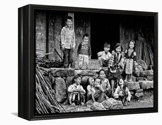 Happiness Is Having Nothing...-John Moulds-Framed Premier Image Canvas