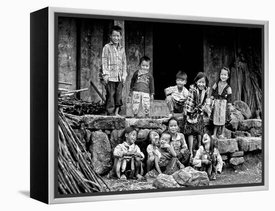 Happiness Is Having Nothing...-John Moulds-Framed Premier Image Canvas