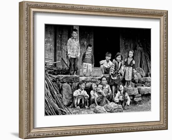 Happiness Is Having Nothing...-John Moulds-Framed Photographic Print