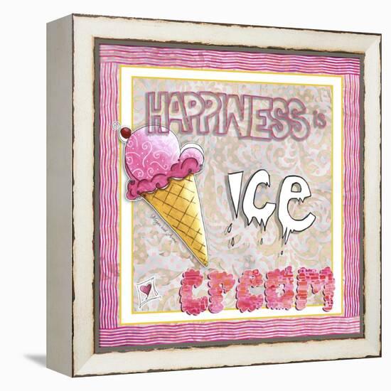 Happiness Is Ice Cream-Megan Aroon Duncanson-Framed Premier Image Canvas