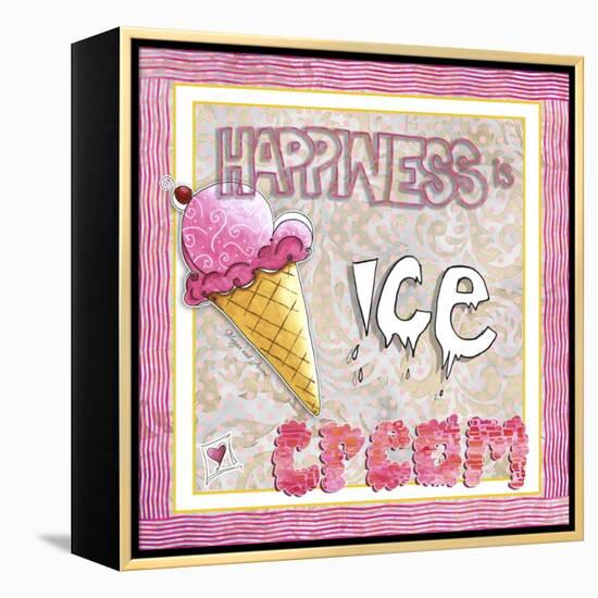 Happiness Is Ice Cream-Megan Aroon Duncanson-Framed Premier Image Canvas