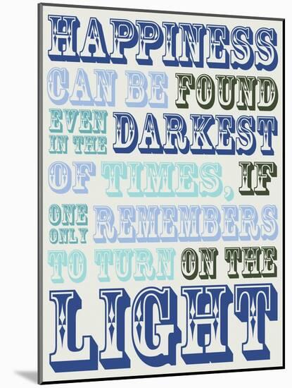 Happiness Light-Lauren Gibbons-Mounted Art Print