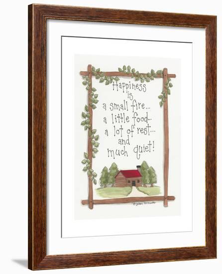 Happiness-Debbie McMaster-Framed Giclee Print