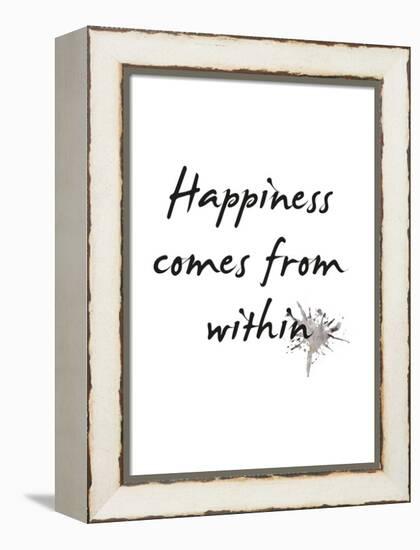 Happiness-Design Fabrikken-Framed Stretched Canvas