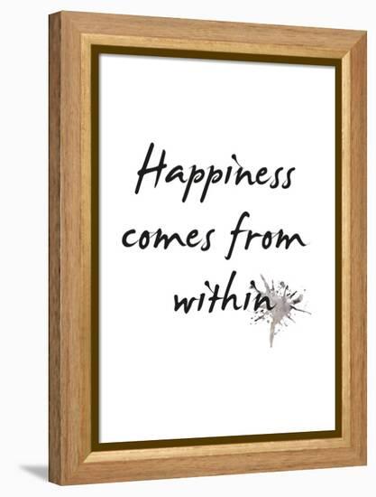 Happiness-Design Fabrikken-Framed Stretched Canvas