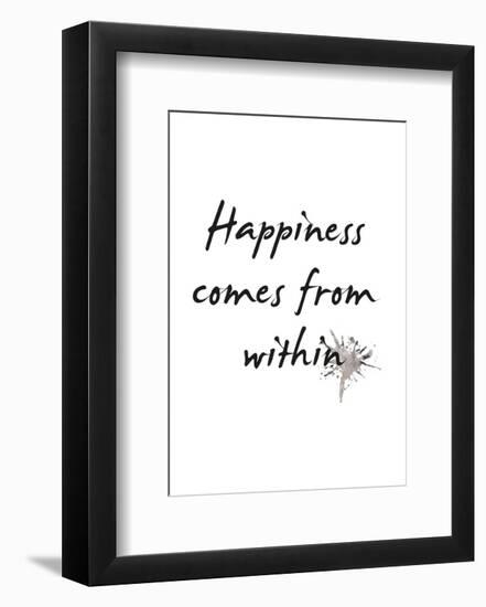 Happiness-Design Fabrikken-Framed Premium Giclee Print