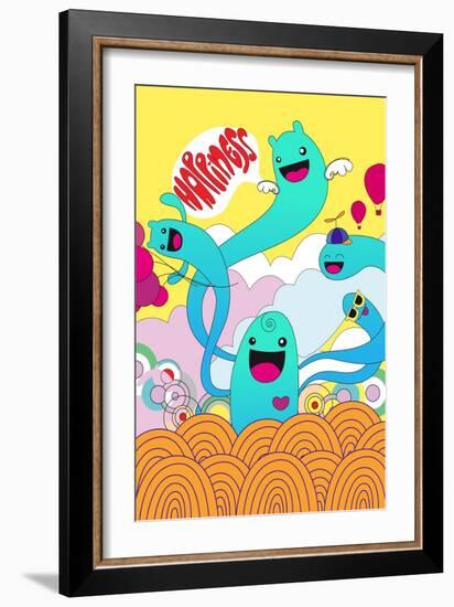 Happiness-null-Framed Premium Giclee Print