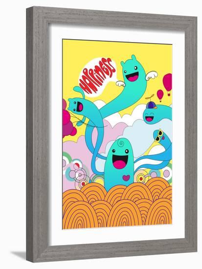 Happiness-null-Framed Art Print