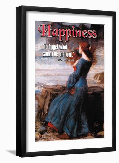 Happiness-null-Framed Art Print