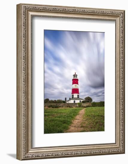 Happisburgh Lighthouse, the oldest working light in East Anglia, Happisburgh, Norfolk, UK-Nadia Isakova-Framed Photographic Print