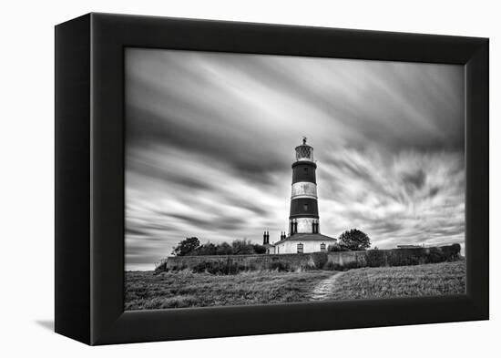 Happisburgh Lighthouse, the oldest working light in East Anglia, Happisburgh, Norfolk, UK-Nadia Isakova-Framed Premier Image Canvas