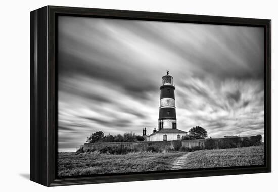 Happisburgh Lighthouse, the oldest working light in East Anglia, Happisburgh, Norfolk, UK-Nadia Isakova-Framed Premier Image Canvas