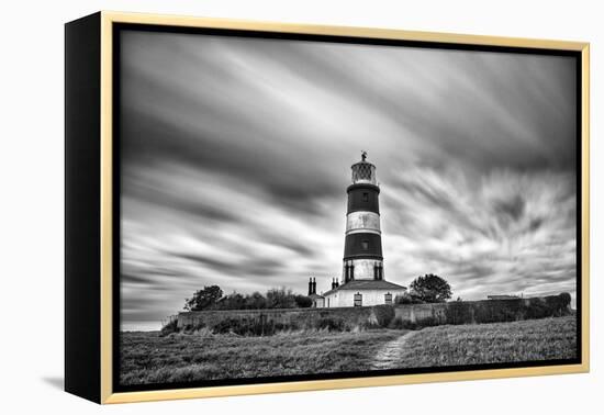 Happisburgh Lighthouse, the oldest working light in East Anglia, Happisburgh, Norfolk, UK-Nadia Isakova-Framed Premier Image Canvas