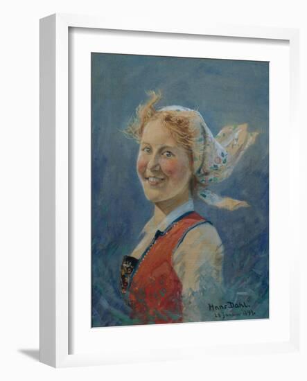 Happy, 1899-Hans Andreas Dahl-Framed Giclee Print