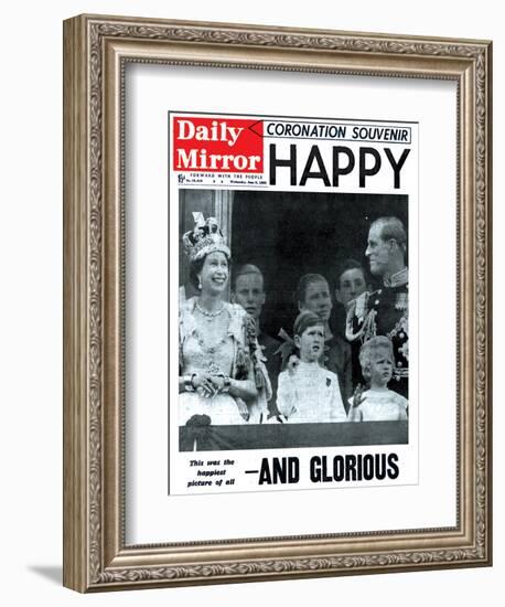 Happy, and Glorious-null-Framed Photographic Print