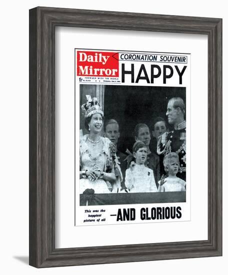 Happy, and Glorious-null-Framed Photographic Print