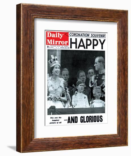 Happy, and Glorious-null-Framed Photographic Print