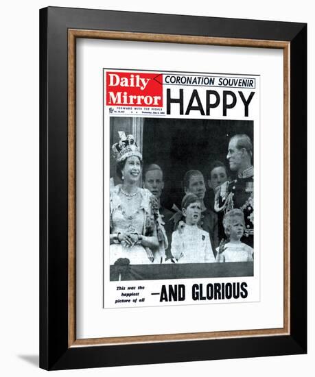 Happy, and Glorious-null-Framed Photographic Print