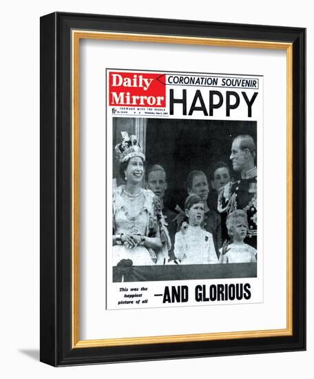 Happy, and Glorious-null-Framed Photographic Print