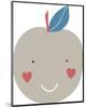 Happy Apple-Clara Wells-Mounted Giclee Print