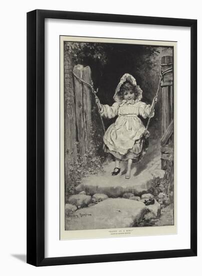 Happy as a King-Davidson Knowles-Framed Giclee Print