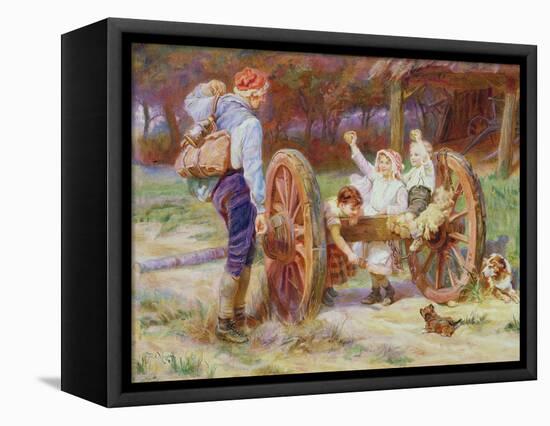 Happy as the Days are Long-Frederick Morgan-Framed Premier Image Canvas