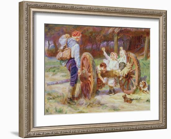 Happy as the Days are Long-Frederick Morgan-Framed Giclee Print