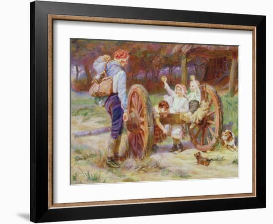 Happy as the Days are Long-Frederick Morgan-Framed Giclee Print