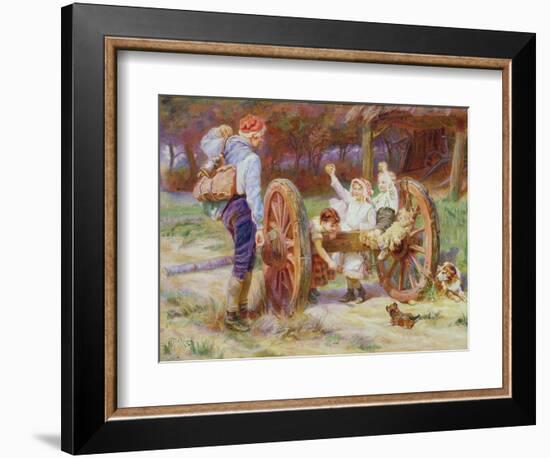 Happy as the Days are Long-Frederick Morgan-Framed Giclee Print