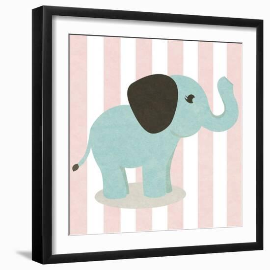 Happy Baby Animals I-SD Graphics Studio-Framed Art Print