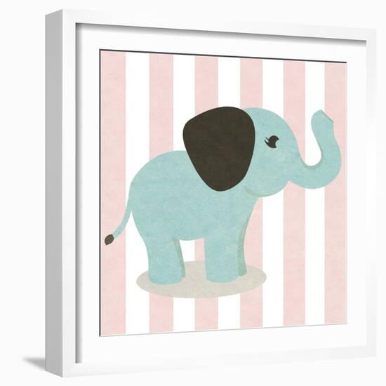 Happy Baby Animals I-SD Graphics Studio-Framed Art Print