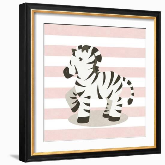 Happy Baby Animals II-SD Graphics Studio-Framed Art Print