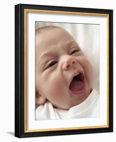 Happy Baby Girl-Ian Boddy-Framed Photographic Print