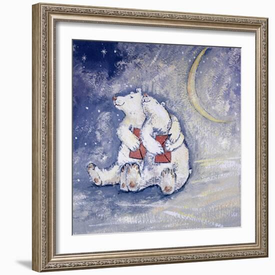 Happy Bears-David Cooke-Framed Giclee Print