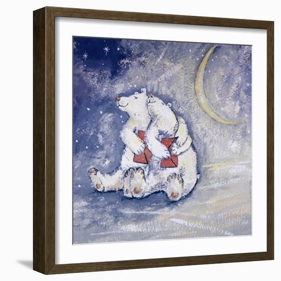 Happy Bears-David Cooke-Framed Giclee Print