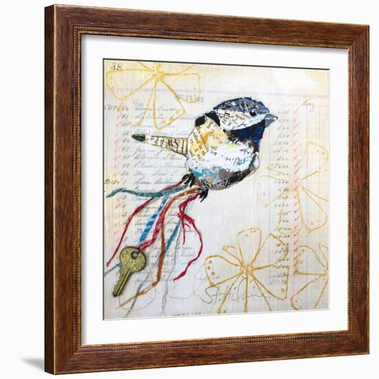 Happy Bird III-Elizabeth St. Hilaire-Framed Art Print