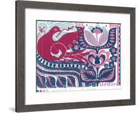 Happy Bird-Zoe Badger-Framed Giclee Print