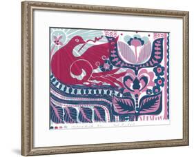 Happy Bird-Zoe Badger-Framed Giclee Print