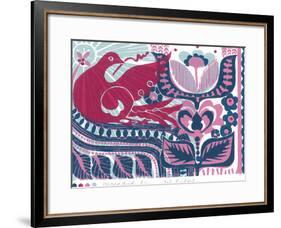 Happy Bird-Zoe Badger-Framed Giclee Print