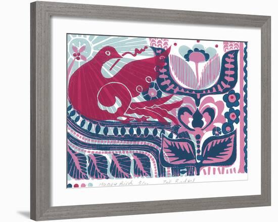 Happy Bird-Zoe Badger-Framed Giclee Print