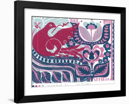 Happy Bird-Zoe Badger-Framed Giclee Print