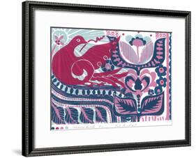 Happy Bird-Zoe Badger-Framed Giclee Print