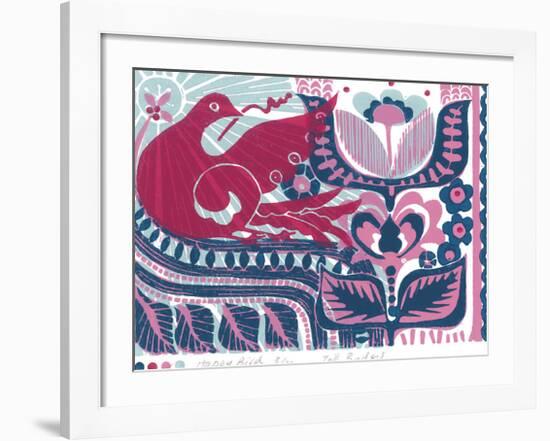 Happy Bird-Zoe Badger-Framed Giclee Print