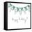 Happy Birthday Bunting-Elizabeth Rider-Framed Premier Image Canvas