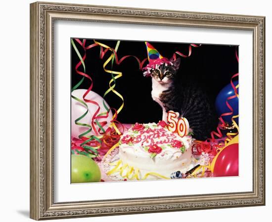 Happy Birthday Chessie!-null-Framed Giclee Print